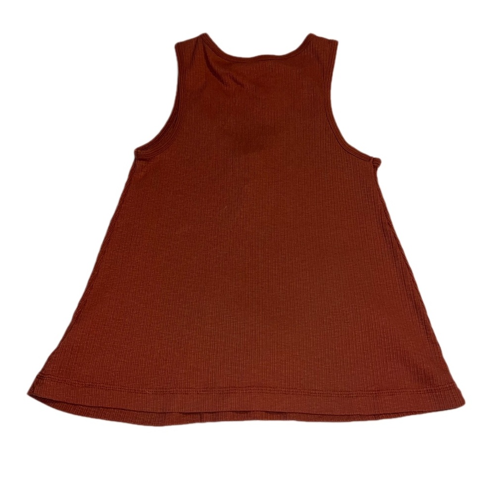 Copper Moon Ribbed Tank with Lace Up Neck Detail Old Navy Women’s Size XS - Picture 2 of 6